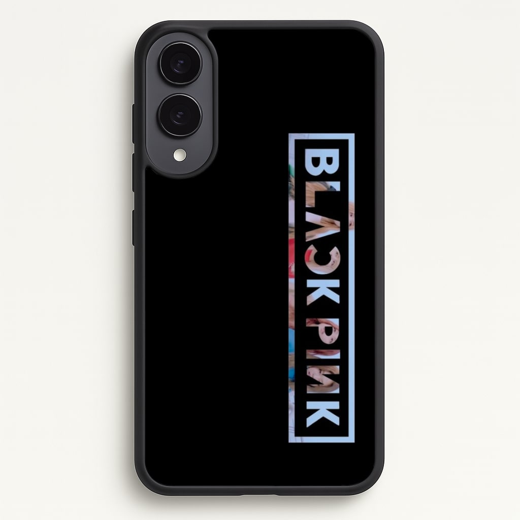 Vertical Girl K-Pop Band Logo - Blackpink Phone Case for Galaxy S25 Edge