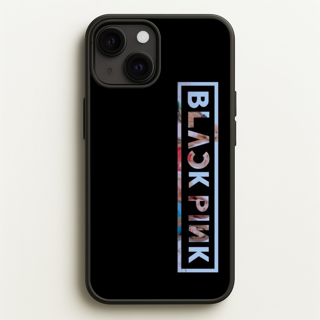 Vertical Girl K-Pop Band Logo - Blackpink Phone Case for iPhone 13 Mini
