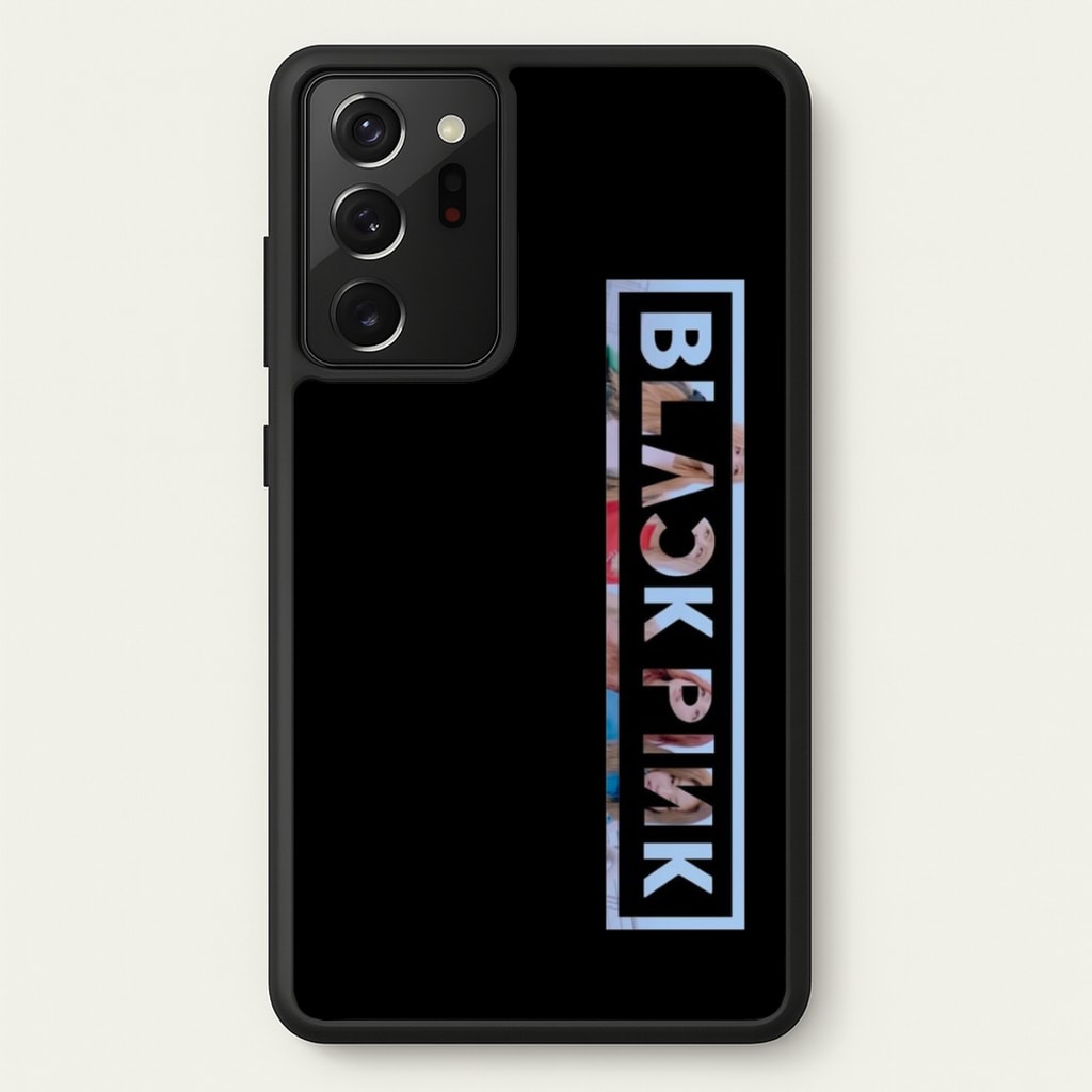 Vertical Girl K-Pop Band Logo - Blackpink Phone Case for Galaxy Note 20 Ultra