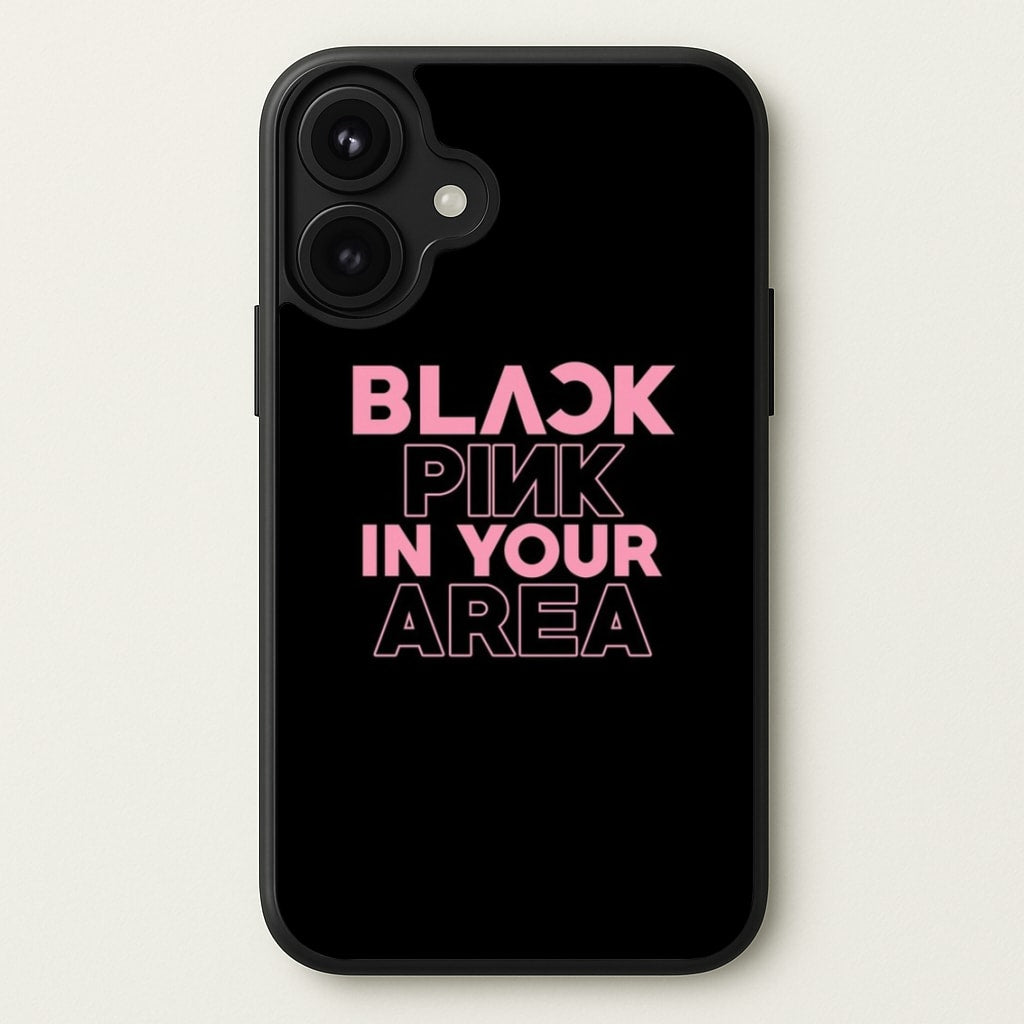 Girl K-Pop Band In Your Area - Black Phone Case for iPhone 17