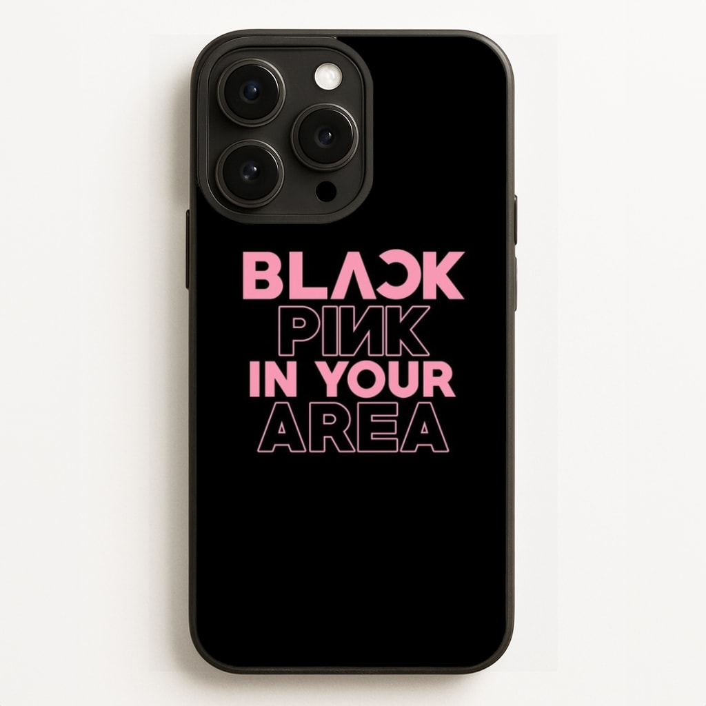 Girl K-Pop Band In Your Area - Black - Blackpink Phone Case for iPhone 12 Pro Max