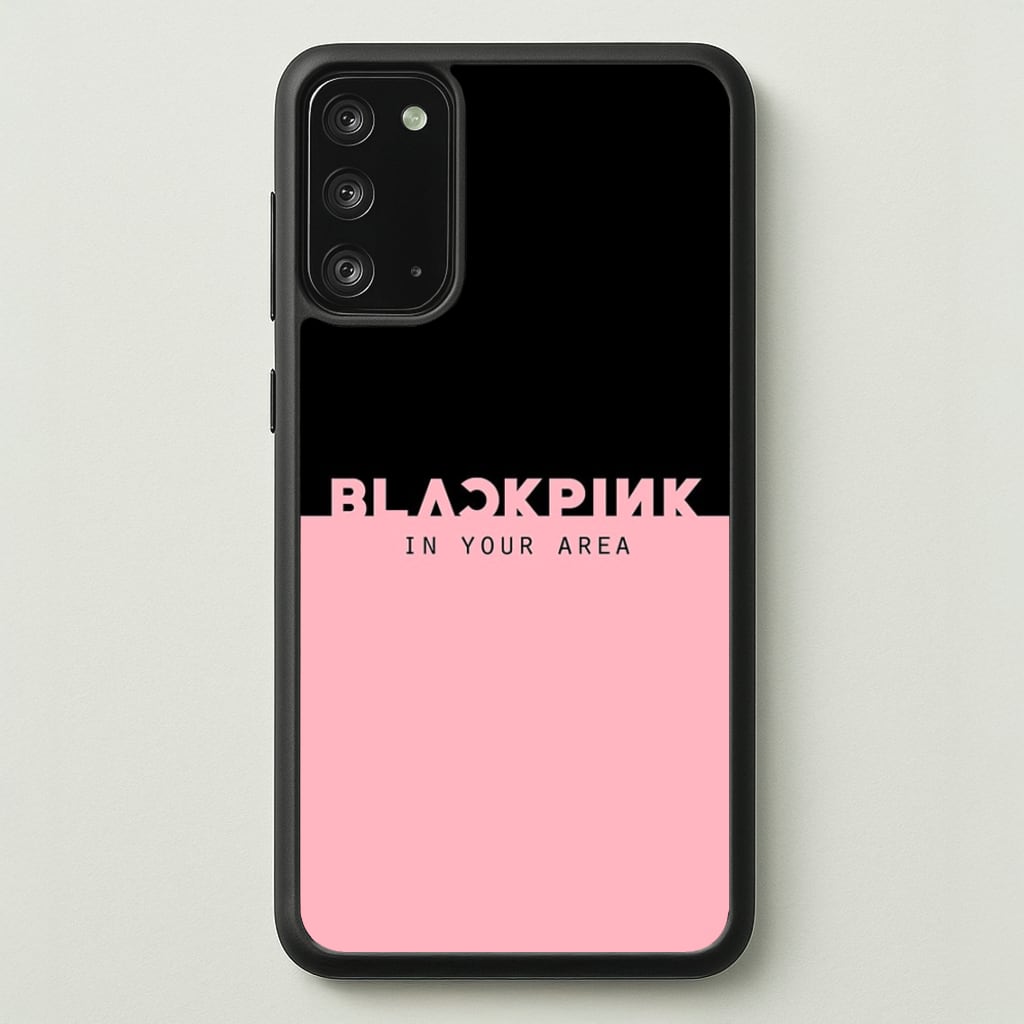 Girl K-Pop Band In Your Area - Blackpink Phone Case for Galaxy Note 20