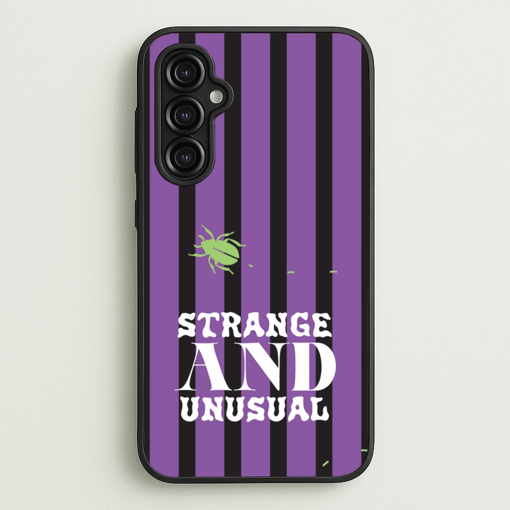 Strange And Unusual - Beetlejuice Phone Case for Galaxy A14