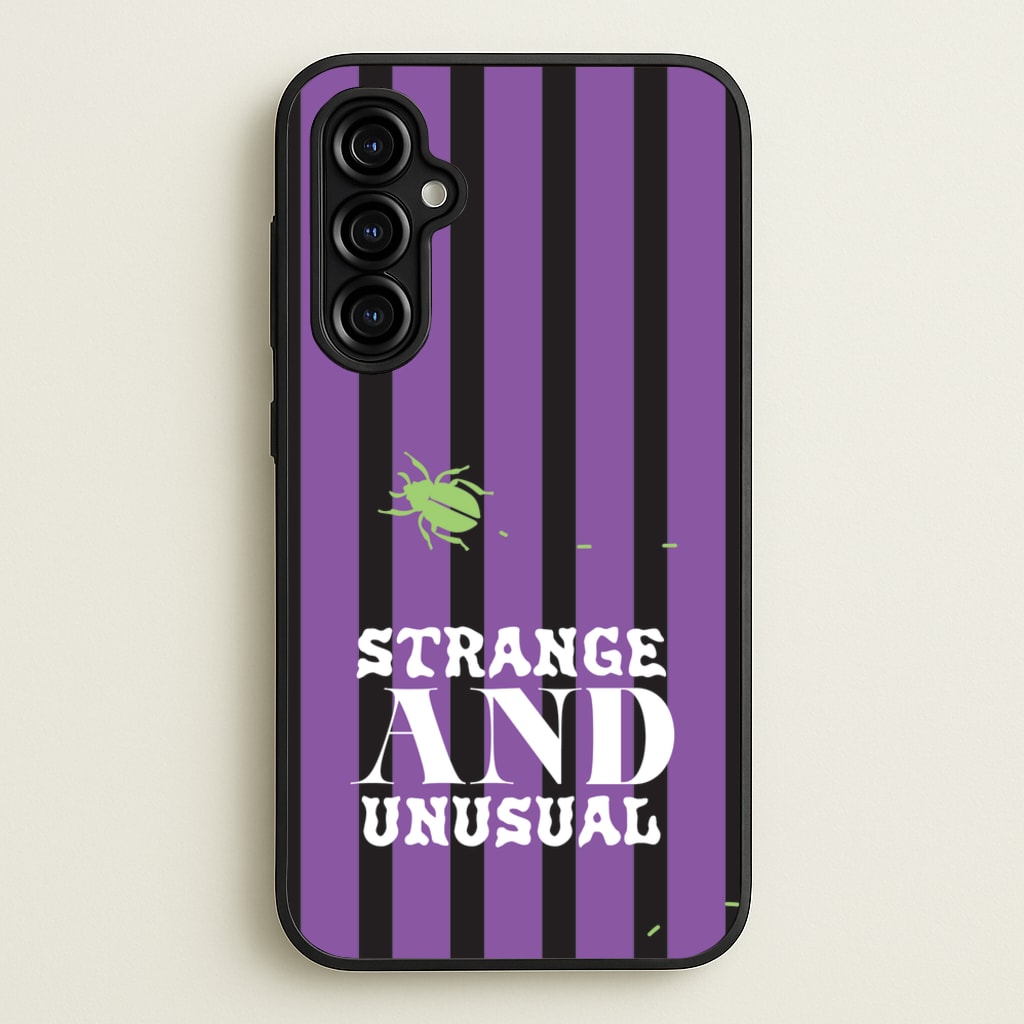 Strange And Unusual - Beetlejuice Phone Case for Galaxy A54
