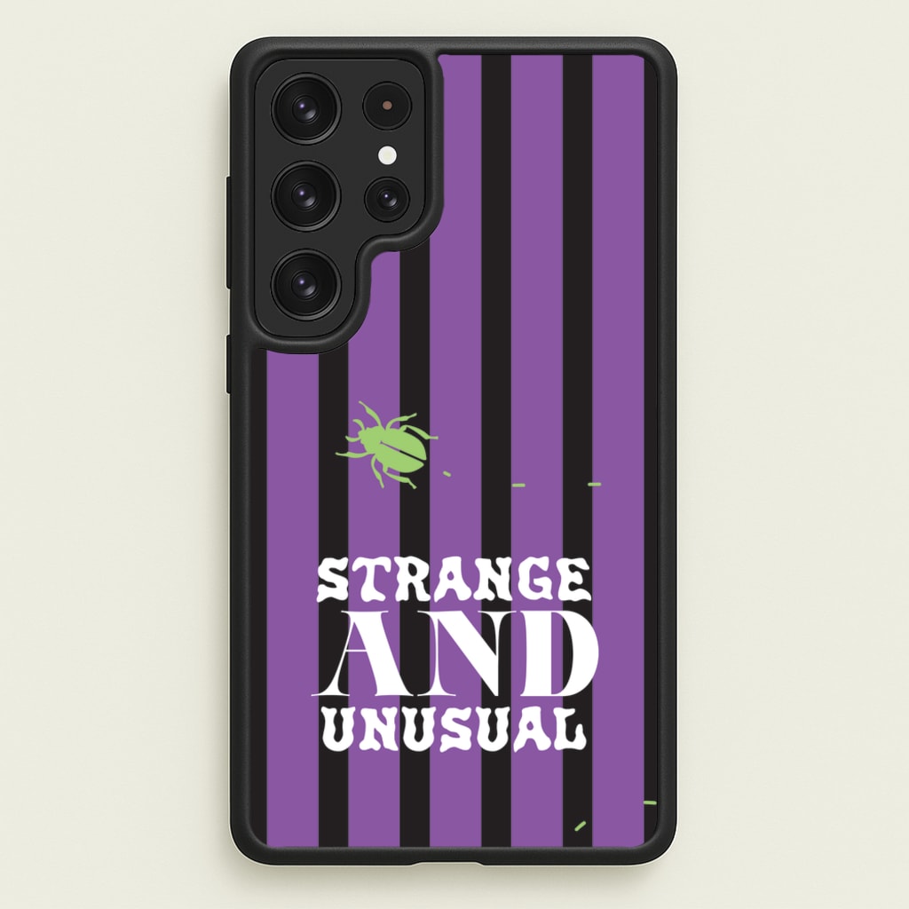 Strange And Unusual - Beetlejuice Phone Case for Galaxy S22 Ultra