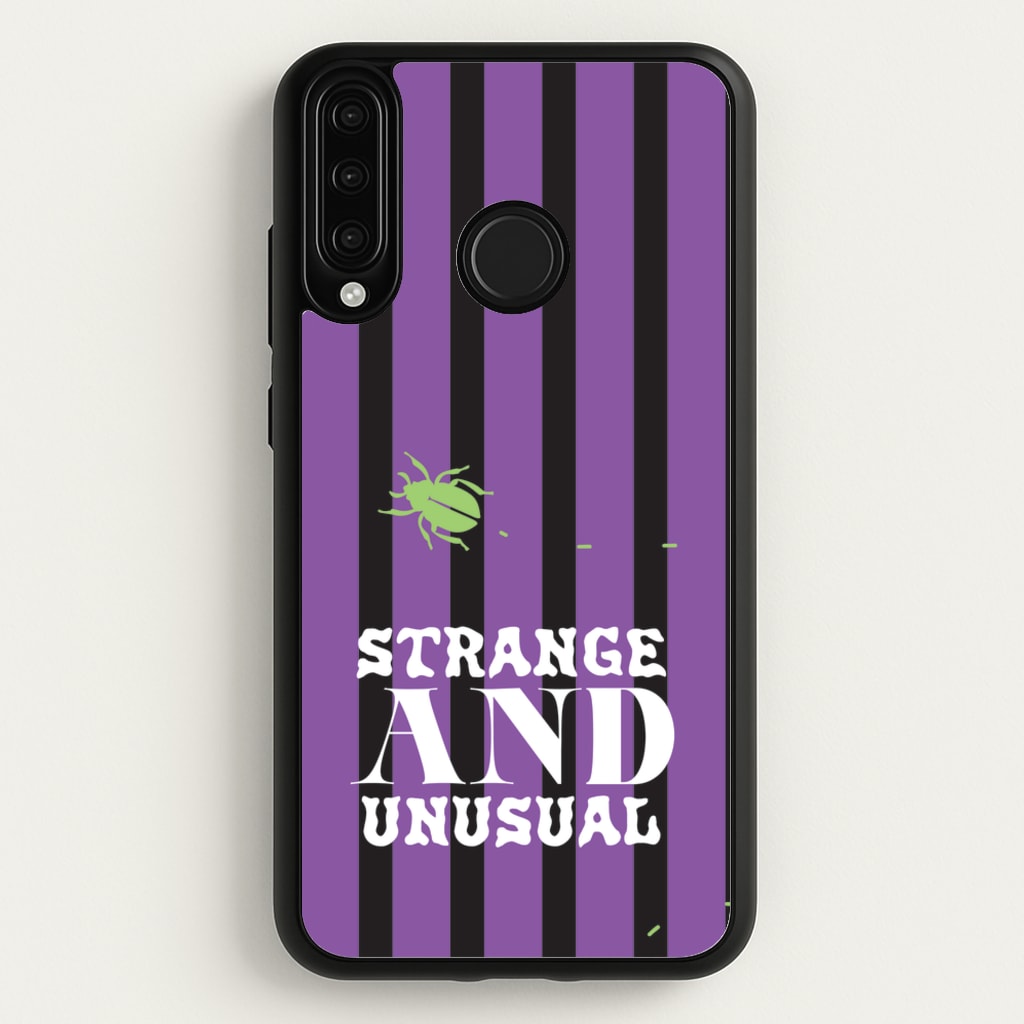 Strange And Unusual - Beetlejuice Phone Case for Huawei P30 Lite