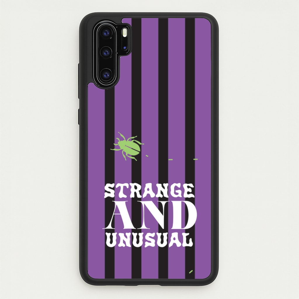 Strange And Unusual - Beetlejuice Phone Case for Huawei P30 Pro