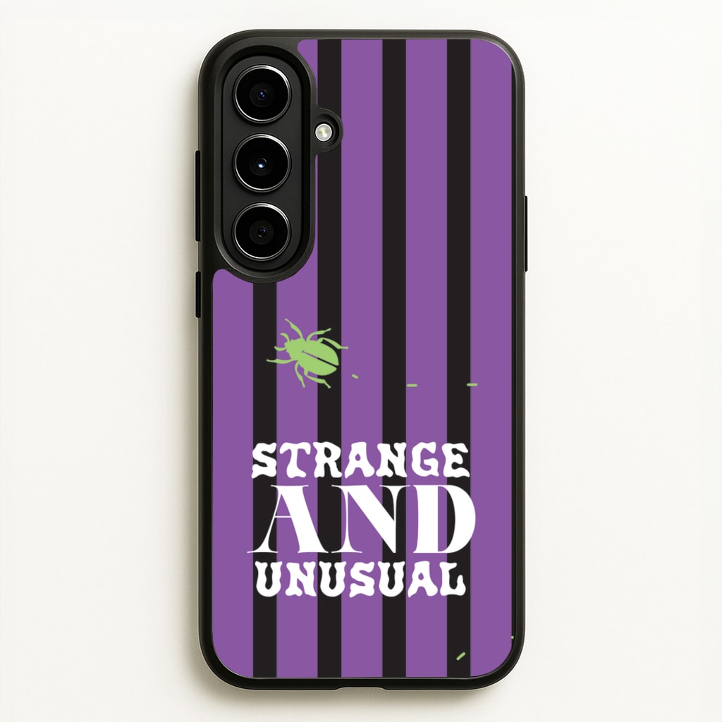 Strange And Unusual - Beetlejuice Phone Case for Galaxy A56