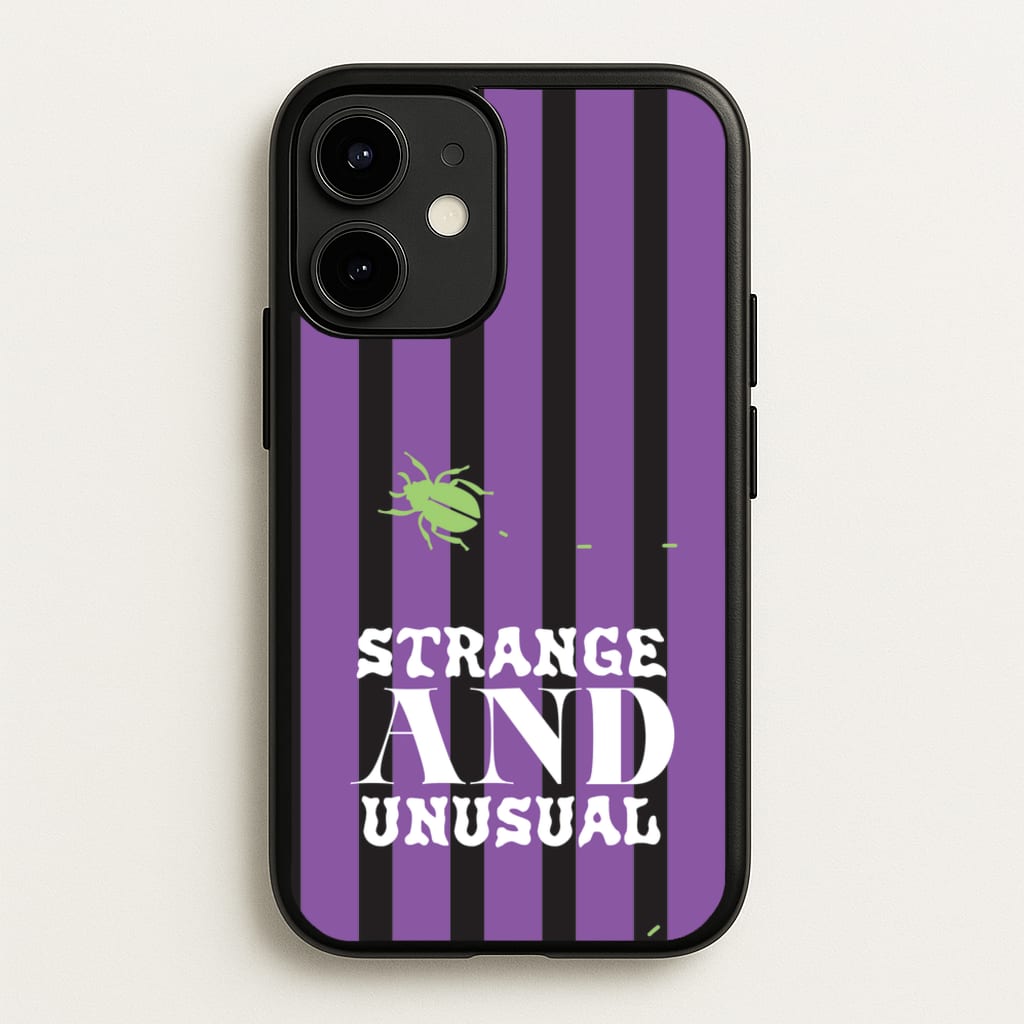 Strange And Unusual - Beetlejuice Phone Case for iPhone 12 Mini