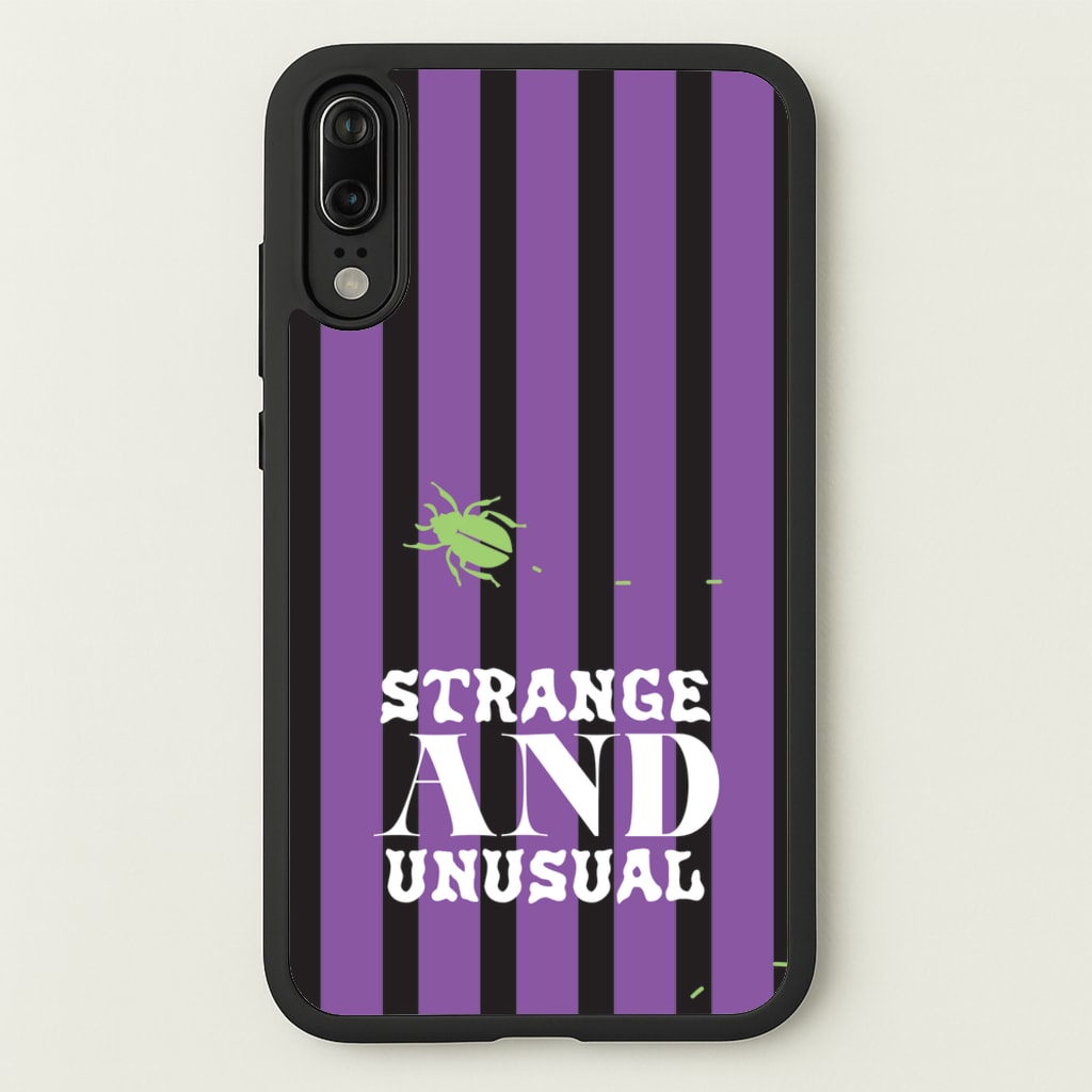 Strange And Unusual - Beetlejuice Phone Case for Huawei P20
