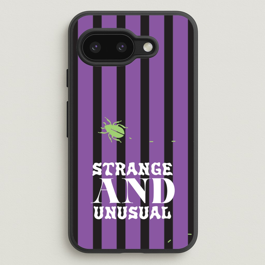 Strange And Unusual - Beetlejuice Phone Case for Google Pixel 9a