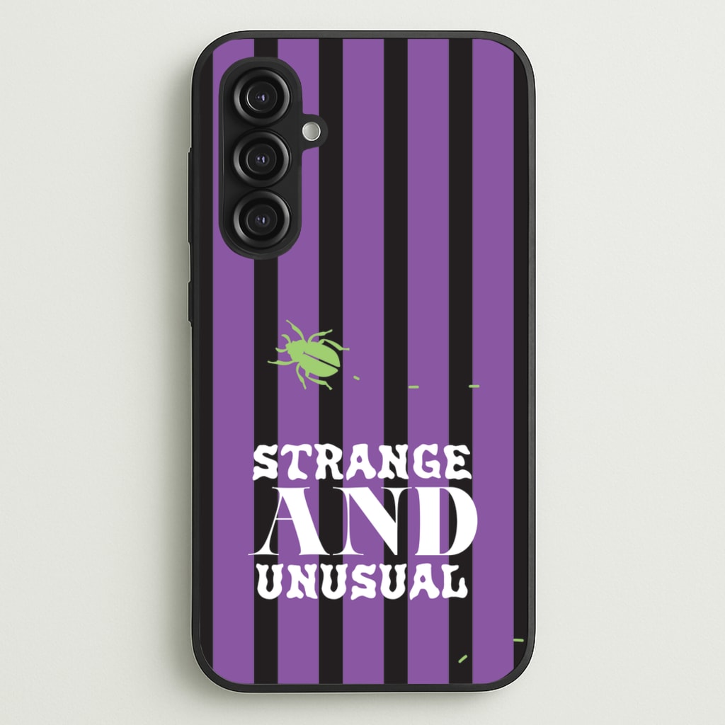 Strange And Unusual - Beetlejuice Phone Case for Galaxy S23FE