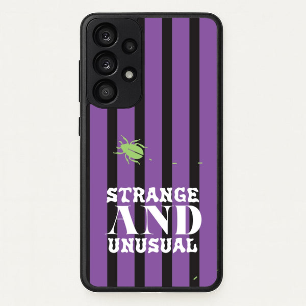 Strange And Unusual - Beetlejuice Phone Case for Galaxy A33