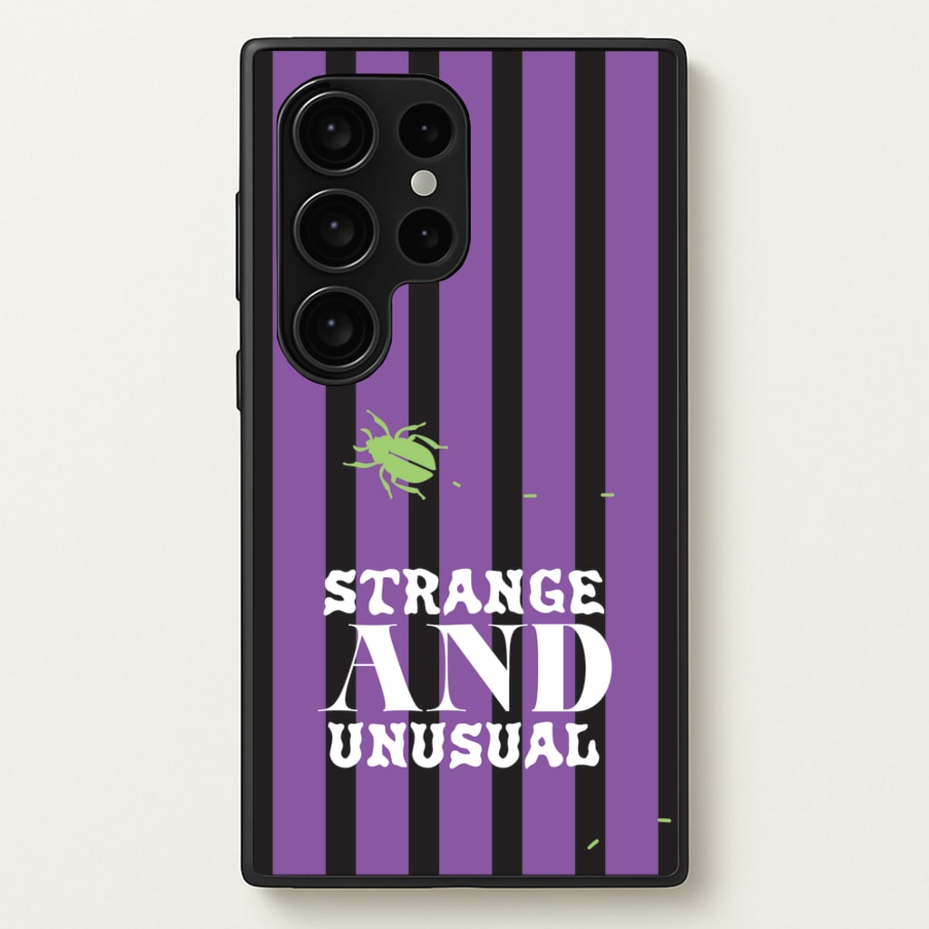 Strange And Unusual - Beetlejuice Phone Case for Galaxy S24 Ultra
