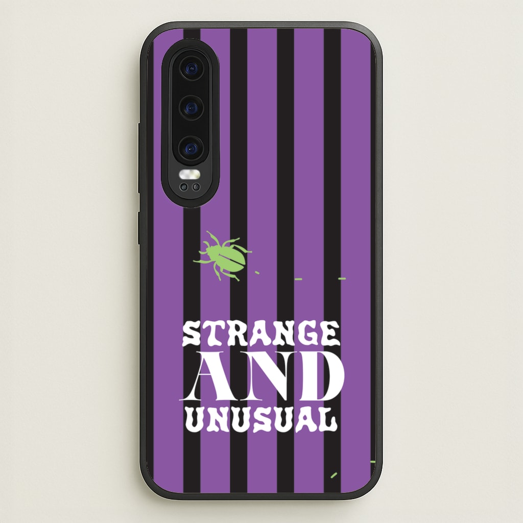 Strange And Unusual - Beetlejuice Phone Case for Huawei P30
