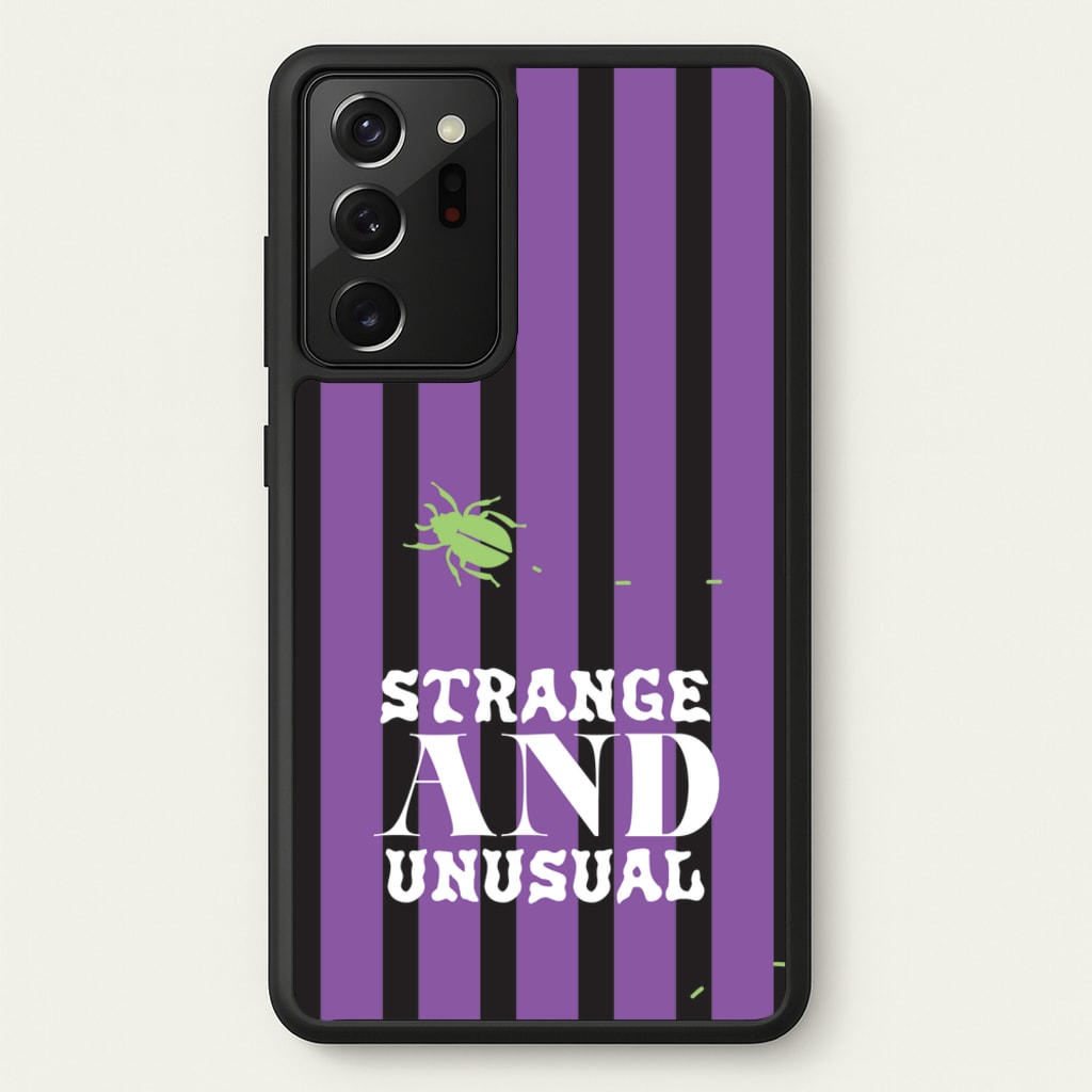 Strange And Unusual - Beetlejuice Phone Case for Galaxy Note 20 Ultra