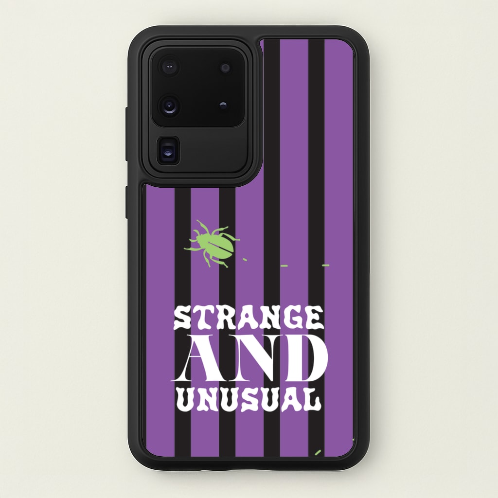 Strange And Unusual - Beetlejuice Phone Case for Galaxy S20 Ultra
