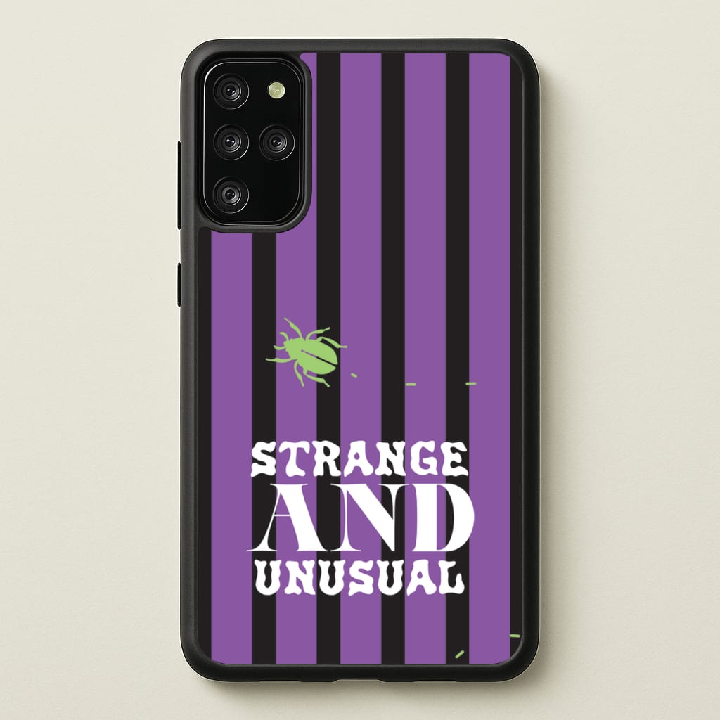 Strange And Unusual - Beetlejuice Phone Case for Galaxy S20 Plus