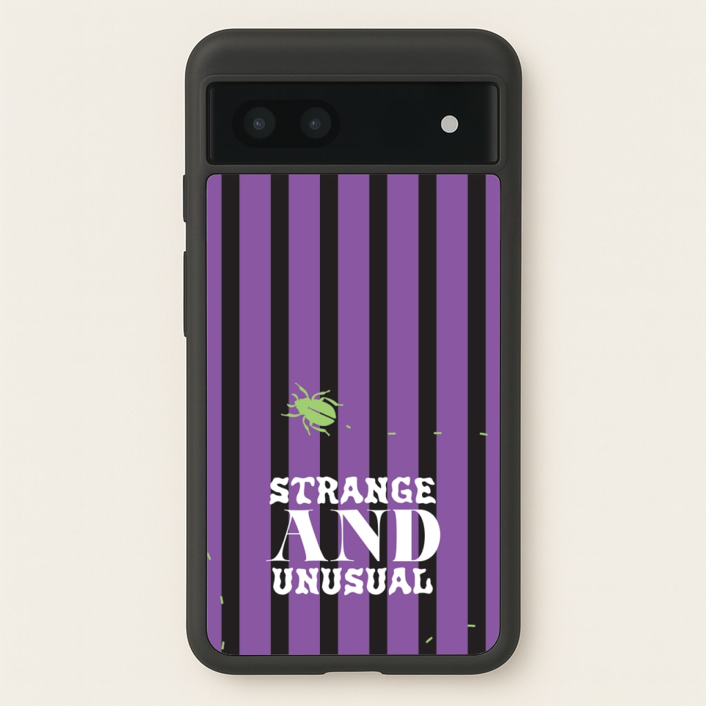 Strange And Unusual - Beetlejuice Phone Case for Google Pixel 7a