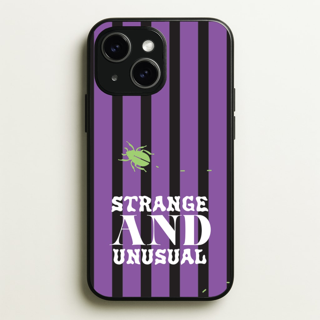 Strange And Unusual - Beetlejuice Phone Case for iPhone 15 Plus