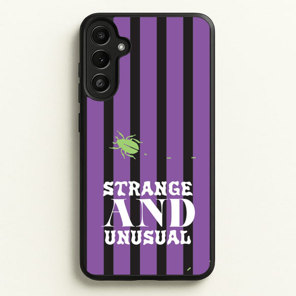 Strange And Unusual - Beetlejuice Phone Case for Galaxy A36