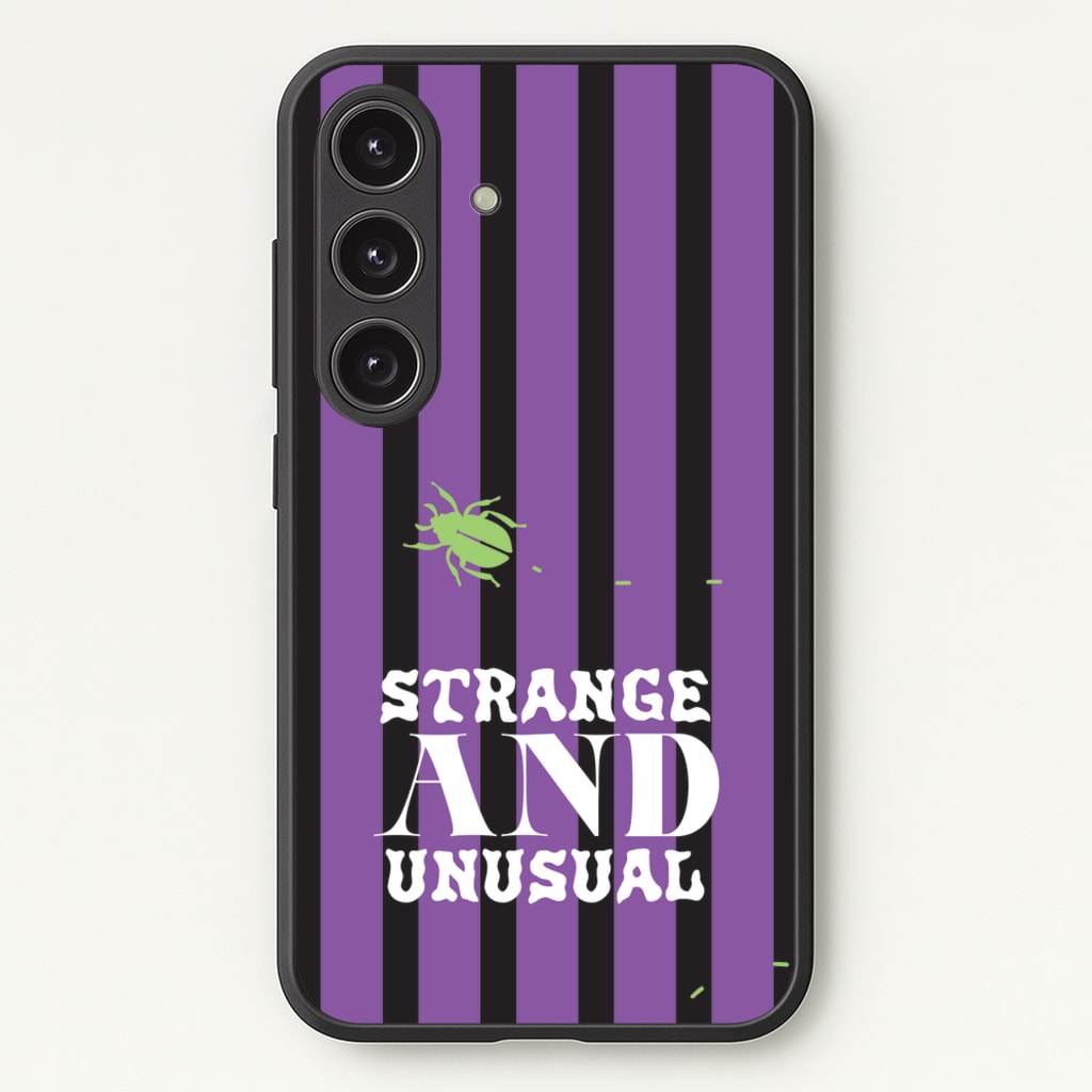 Strange And Unusual - Beetlejuice Phone Case for Galaxy S24