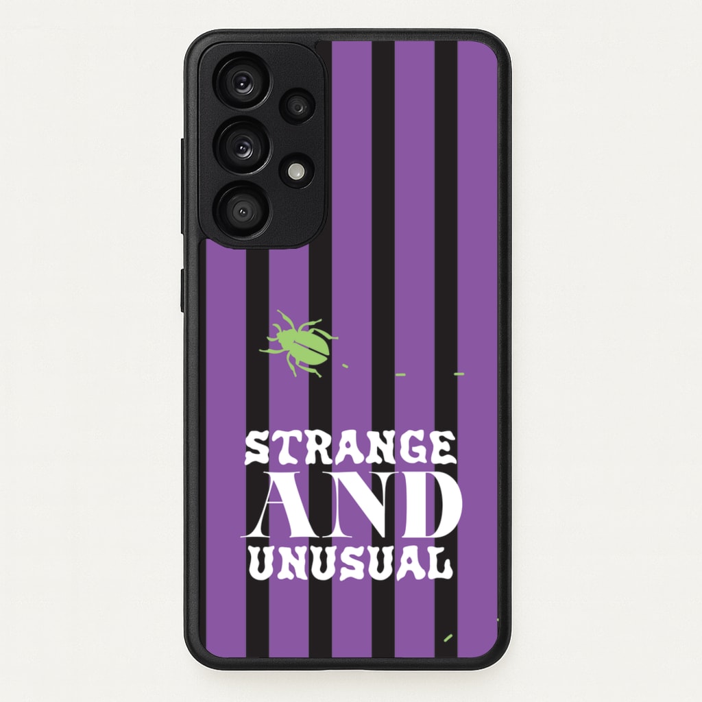 Strange And Unusual - Beetlejuice Phone Case for Galaxy A53