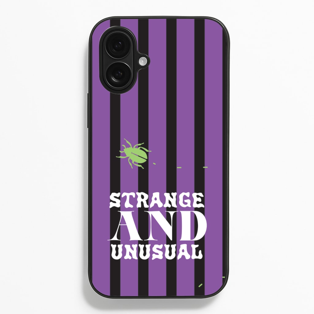 Strange And Unusual - Beetlejuice Phone Case for iPhone 16 Plus