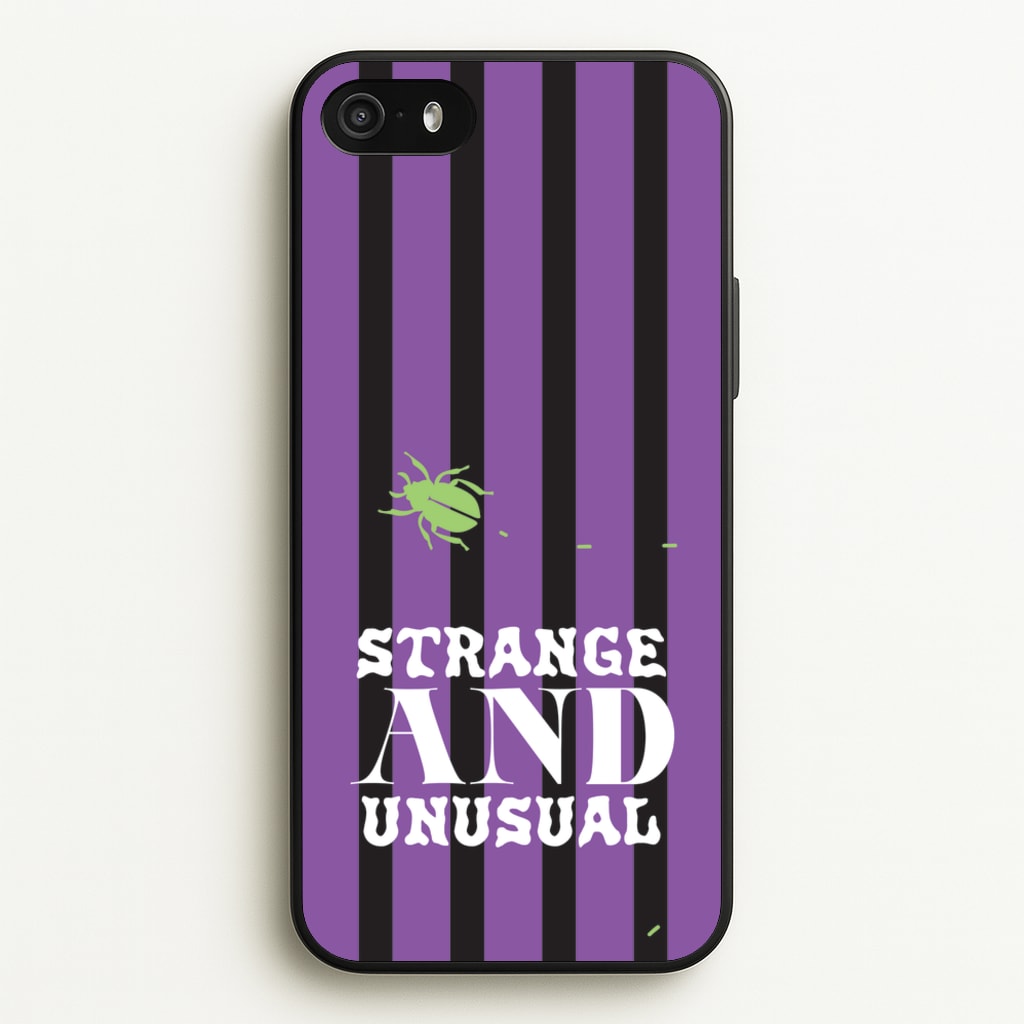 Strange And Unusual - Beetlejuice Phone Case for iPhone 5 / 5s / SE 2016