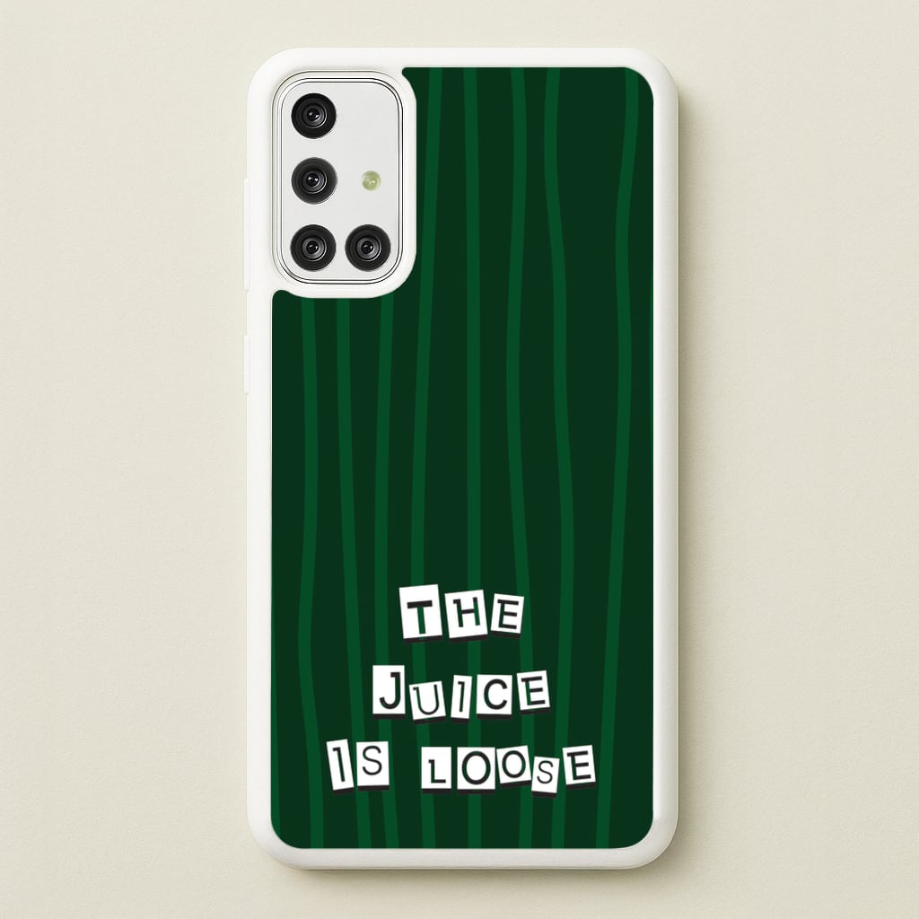 The Juice Is Loose - Beetlejuice Phone Case for Galaxy A71
