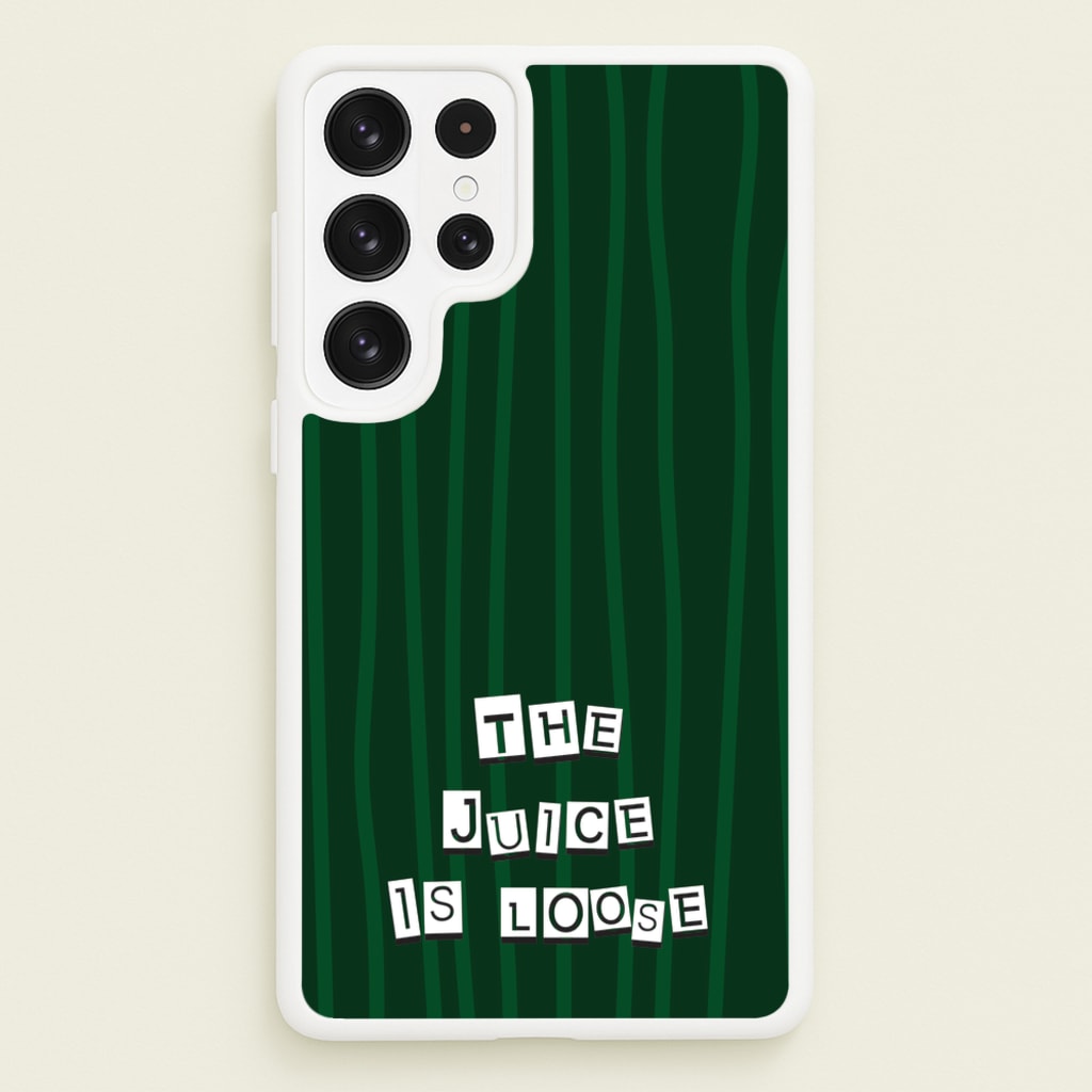 The Juice Is Loose - Beetlejuice Phone Case for Galaxy S22 Ultra