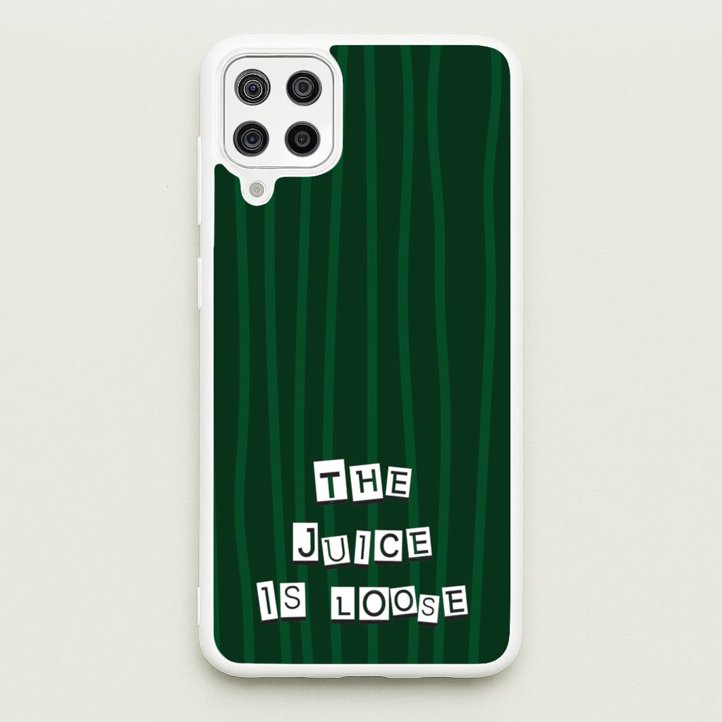 The Juice Is Loose - Beetlejuice Phone Case for Galaxy A12