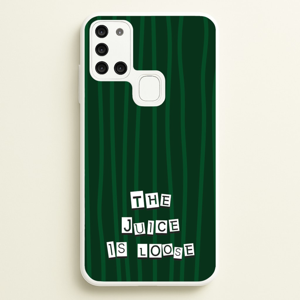 The Juice Is Loose - Beetlejuice Phone Case for Galaxy A21s