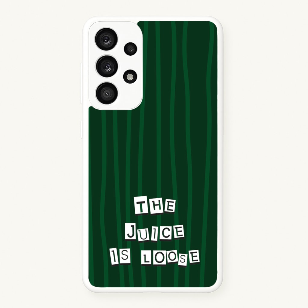 The Juice Is Loose - Beetlejuice Phone Case for Galaxy A33