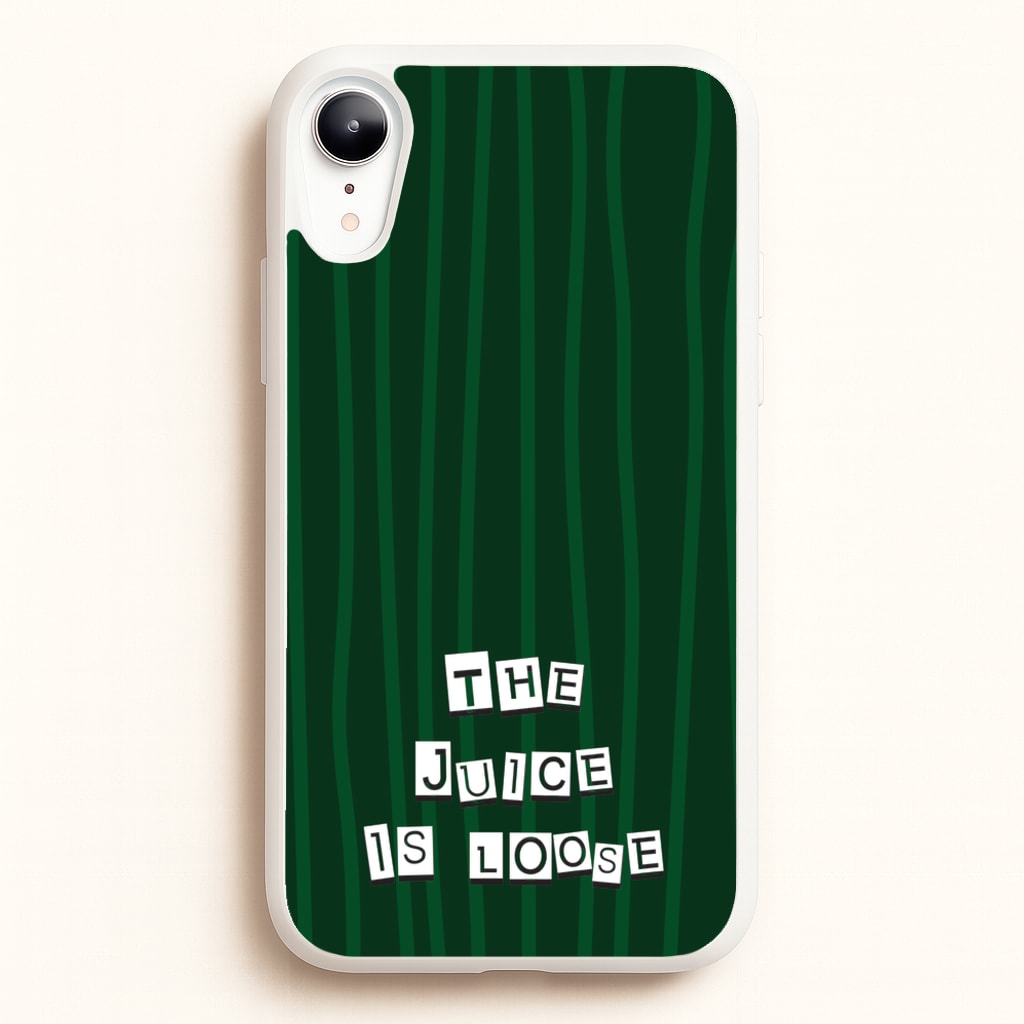 The Juice Is Loose - Beetlejuice Phone Case for iPhone XR