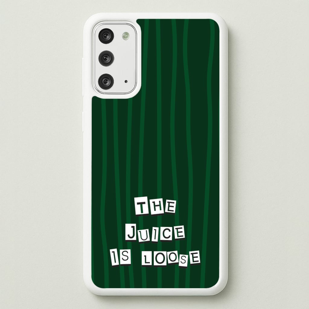 The Juice Is Loose - Beetlejuice Phone Case for Galaxy Note 20