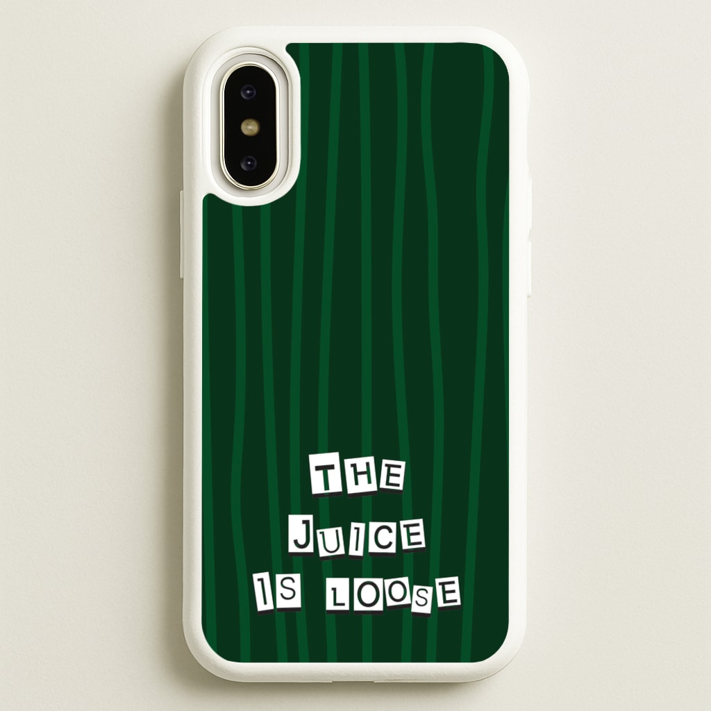 The Juice Is Loose - Beetlejuice Phone Case for iPhone X / XS