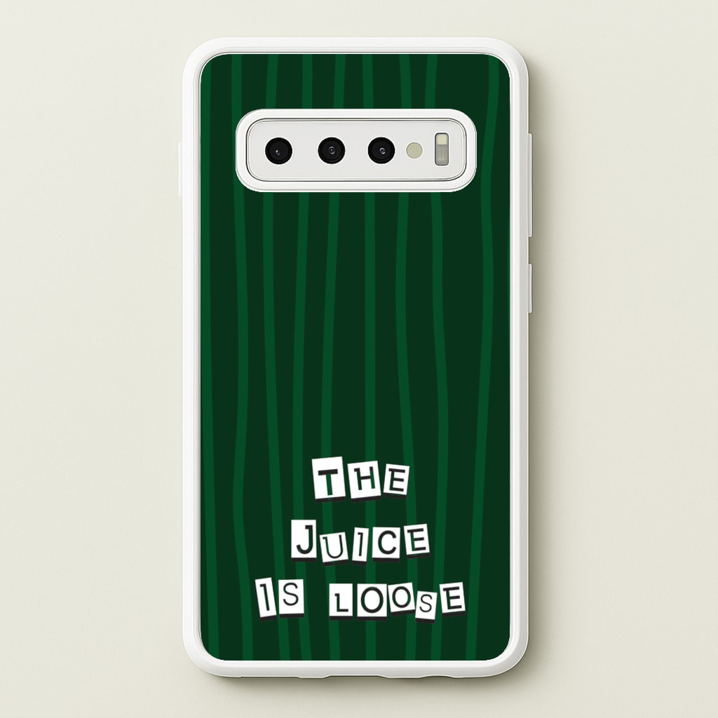 The Juice Is Loose - Beetlejuice Phone Case for Galaxy S10