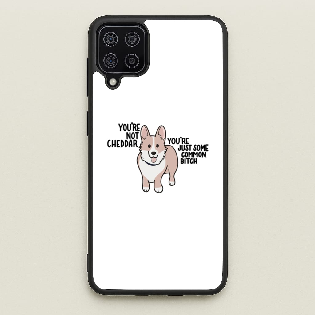 You're Not Cheddar - B99 - Brooklyn Nine-Nine Phone Case for Galaxy A12