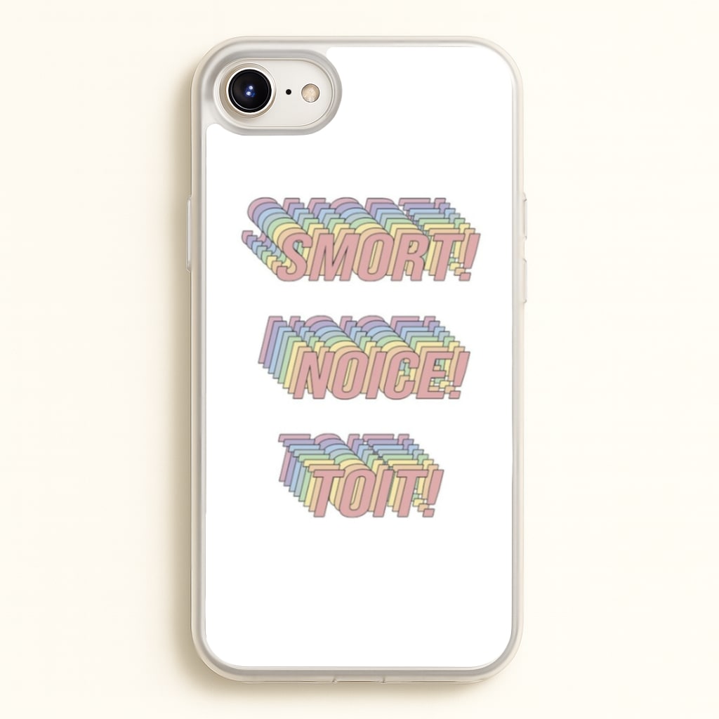 Smort, Noice, Toit - B99 - Brooklyn Nine-Nine Phone Case for iPhone 6 Plus / 7 Plus / 8 Plus