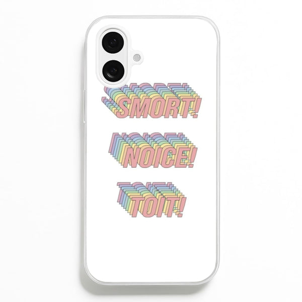 Smort, Noice, Toit - B99 - Brooklyn Nine-Nine Phone Case for iPhone 16 Plus