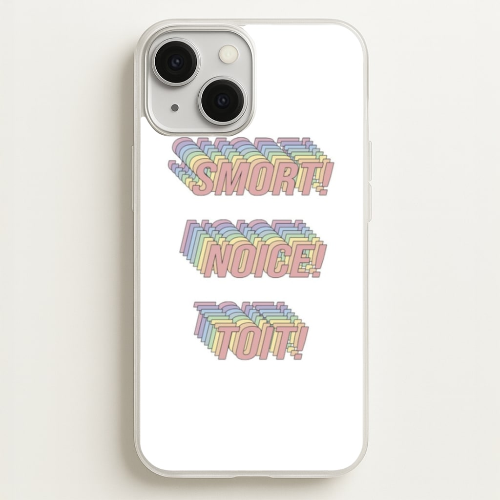 Smort, Noice, Toit - B99 - Brooklyn Nine-Nine Phone Case for iPhone 13