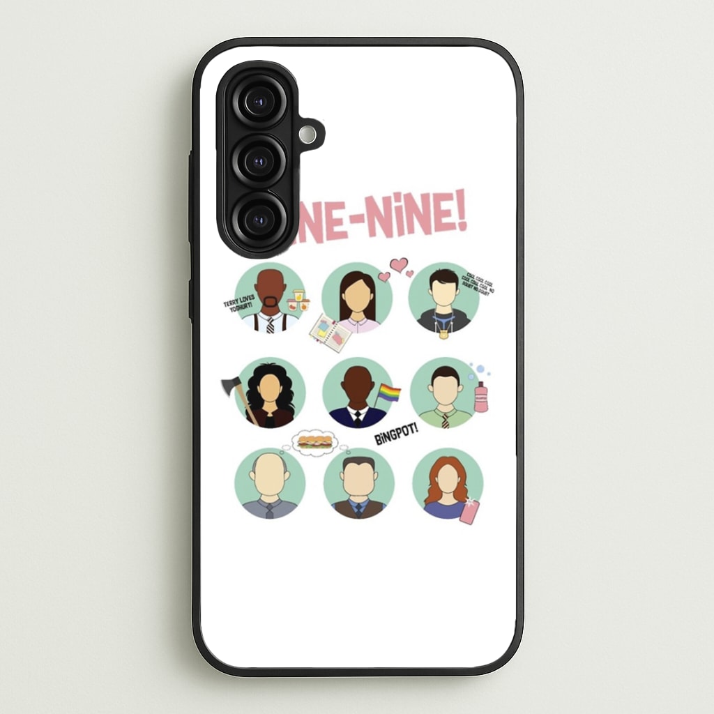 Nine Nine Characters - B99 - Brooklyn Nine-Nine Phone Case for Galaxy A16