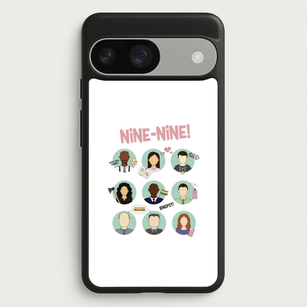 Nine Nine Characters - B99 - Brooklyn Nine-Nine Phone Case for Google Pixel 9 / 9 Pro