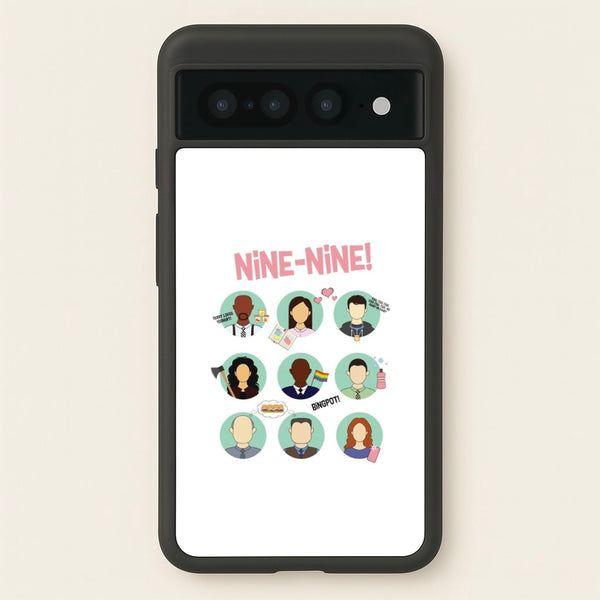 Nine Nine Characters - B99 - Brooklyn Nine-Nine Phone Case for Google Pixel 7 Pro
