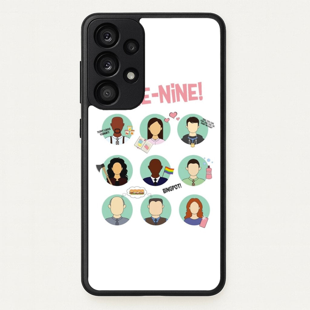 Nine Nine Characters - B99 - Brooklyn Nine-Nine Phone Case for Galaxy A33