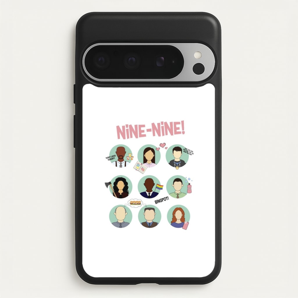 Nine Nine Characters - B99 - Brooklyn Nine-Nine Phone Case for Google Pixel 9 Pro XL