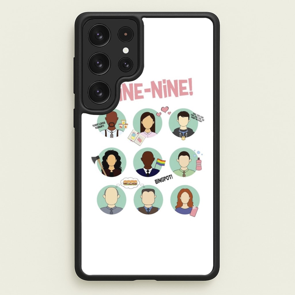 Nine Nine Characters - B99 - Brooklyn Nine-Nine Phone Case for Galaxy S22 Ultra