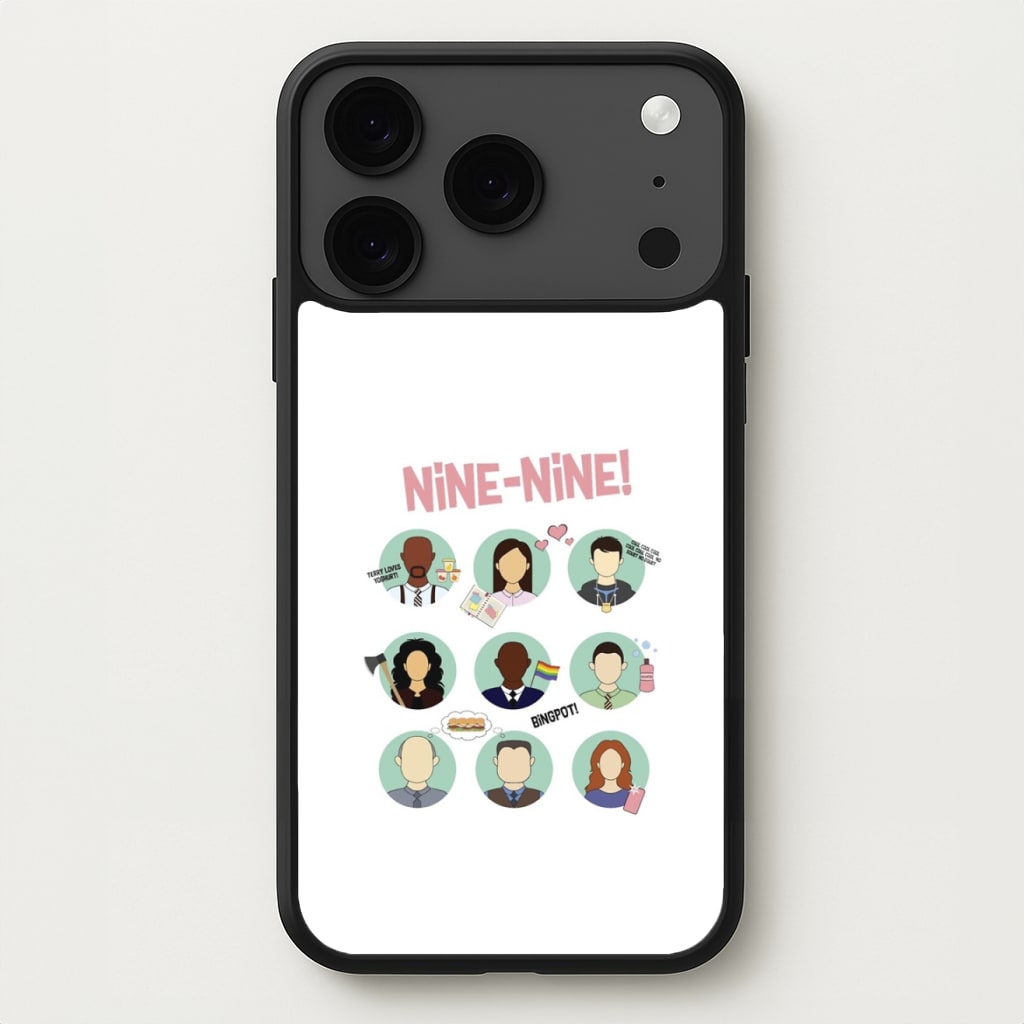 Nine Nine Characters - B99 Phone Case for iPhone 17 Pro Max