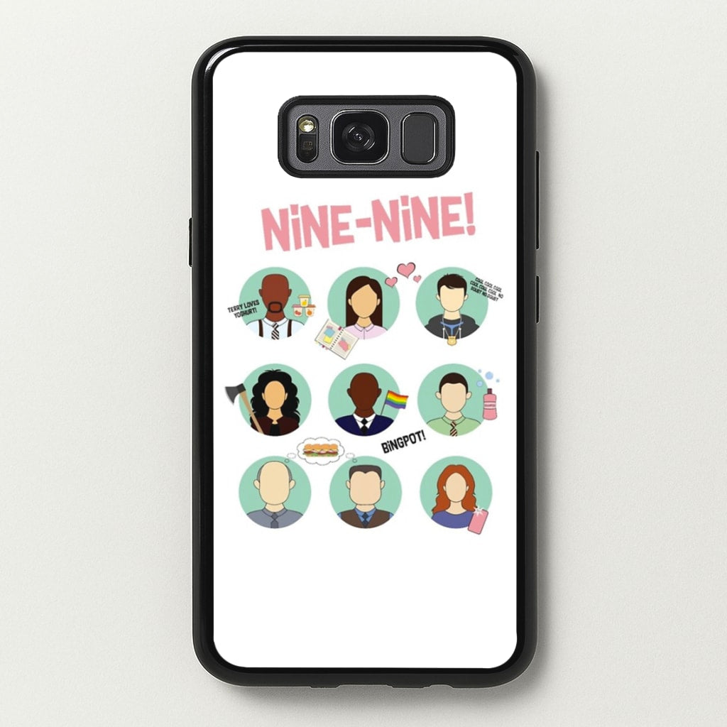 Nine Nine Characters - B99 - Brooklyn Nine-Nine Phone Case for Galaxy S8 Plus